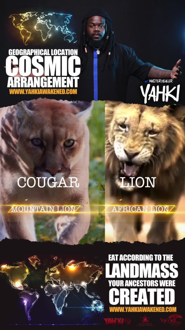 Geographical Location & Cosmic Arrangement: Eat According to the Landmass Your Ancestors Were Cr