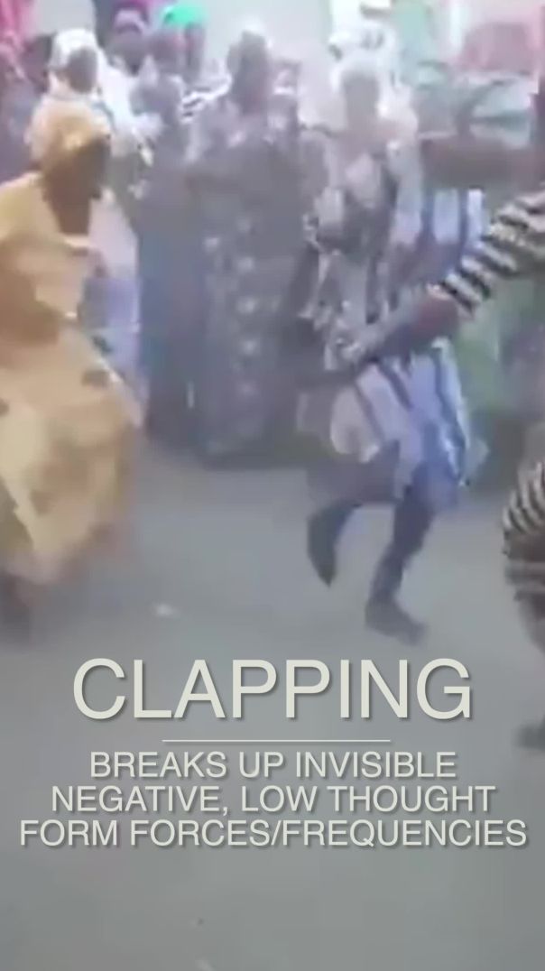 Clapping - Dispelling Negative Energy